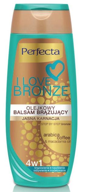 Бальзам-автозагар Perfecta I Love Bronze Light, 250 мл