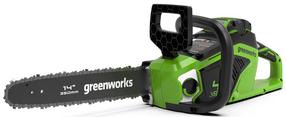 Akumulatora ķēdes zāģis Greenworks GD40CS15, 35 cm, bez akumulatora