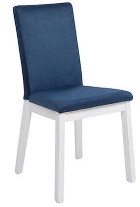 Valgomojo kėdė Holten 2, mėlyna/balta, 47 cm x 53 cm x 94 cm