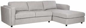 Kampinė sofa Home4you Sire RC, pilka sp., dešininė, 174 x 272 cm x 83 cm