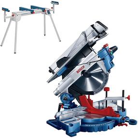 Торцовочная пила Bosch GTM 12 JL + GTA 2600, 1800 Вт, 305 мм