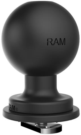 Laikiklis RAM Mounts Track Ball With T-Bolt Attach, juoda sp.