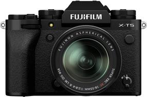 Sisteminis fotoaparatas Fujifilm X-T5 + Fujinon XF 18-55mm F2.8-4 R LM OIS, juoda sp.