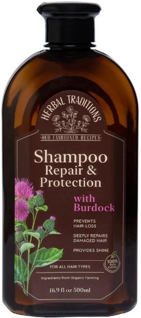 Šampūnas Herbal Traditions Repair & Protection With Burdock, 500 ml
