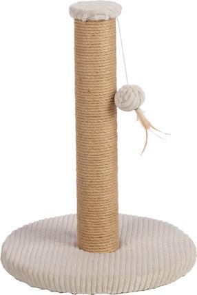 Kačių draskyklė Flamingo Riba 562053, 33.5 cm x 33.5 cm x 45 cm, Balta sp.