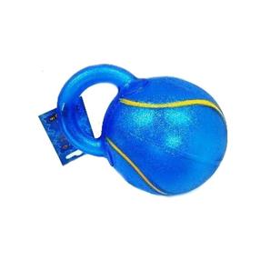 Žaislas šuniui, kamuoliukas Yarro International Ball Handle, 13.5 cm, Ø 11 cm, mėlyna sp.