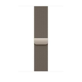 Pulksteņa siksniņa Apple Milanese Loop, 46 mm S/M, natural krās.