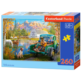 Pusle Castorland Yellowstone 27736, 23 cm x 32 cm, 260 tk, mitmevärviline