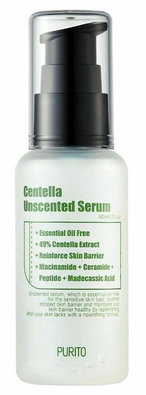Sejas serums Purito Centella Unscented, 60 ml