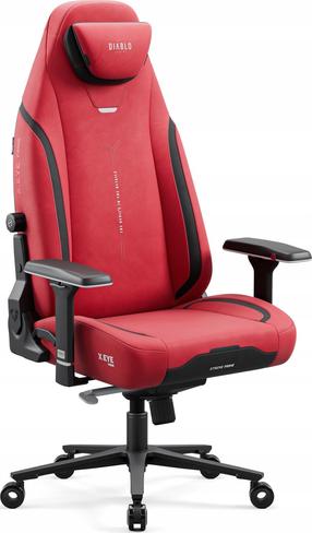 Žaidimų kėdė Diablo X-Eye Prime, 68 x 68 x 127.5 - 135 cm, raudona sp.