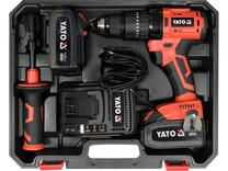 Akumuliatorinis smūginis gręžtuvas-suktuvas Yato YT-82791, 18 V, 3 Ah