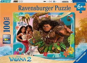 Dėlionė Ravensburger Vaiana 2, 36 cm x 49 cm, 100 vnt., įvairių spalvų
