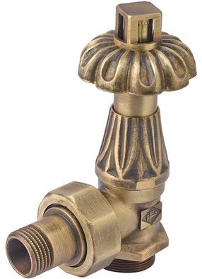 Leņķa vārsts Carlo Poletti Artistic 24-19, stūra, radiatoram, 1/2''
