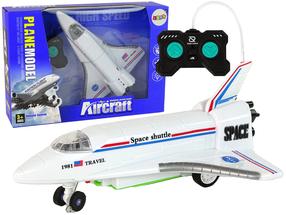 Rc lėktuvas Lean Toys Jet Plane 16174, balta sp.
