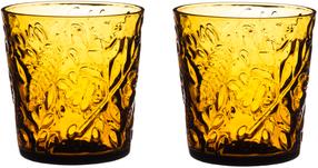 Stiklinių komplektas Maku Tarha Tumbler, stiklas, 2 vnt., honey sp.