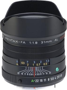 Objektiiv Pentax FA 31mm f/1.8 AL Limited Black