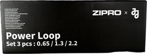 Takistuskumm Zipro Power Loop, 208 cm x 2.2 cm, must v.
