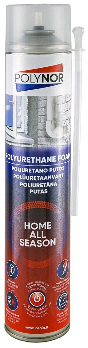Montažinės putos Polynor Home All Season, 600 g