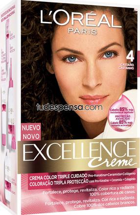 Juuksevärv L’Oréal Paris Excellence Intense, kastani v., Chestnut 4