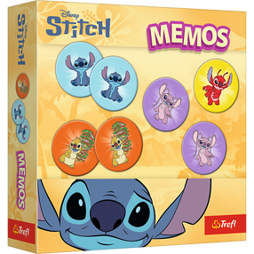 Atminties (memo) žaidimas Trefl Disney Stitch Lilo & Stitch 02899T