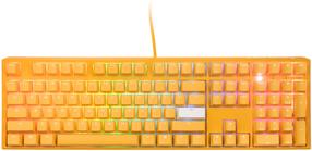 Vadu spēļu tastatūra Ducky One 3 One 3 Cherry MX Red, Angļu (US), dzeltena krās.