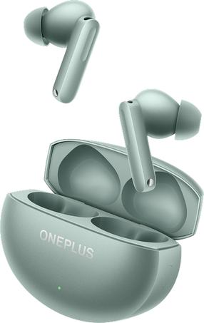 Bezvadu austiņas OnePlus Buds 4, zaļa krās.