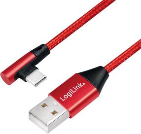 Провод Logilink USB-A To USB-C USB, USB Type-C, 1 м