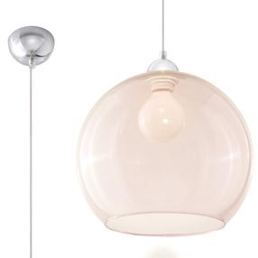 Lampa karināms Sollux Ball, E27, 1 x 15 W, šampanieša krās. / sudraba krās.