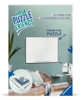 Dėlionės rėmelis Ravensburger Frame 17900, 37.01 cm x 50.01 cm, 500 vnt., juoda sp.