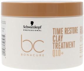 Matu maska Schwarzkopf Professional BC Time Restore Clay Treatment Q10+, 500 ml