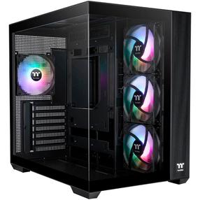 Arvuti korpus Thermaltake View 380 TG ARGB, must v.