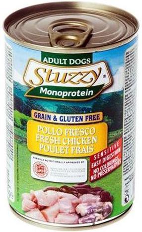 Šlapias šunų maistas Stuzzy Monoprotein Fresh Chicken, vištiena, 0.4 kg