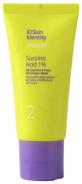 Маска для лица ID Skin Identity Acne Solution Succinic Acid 1% Regulating, 50 мл