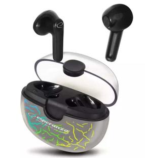 Belaidės ausinės Esperanza Pandora ATESPHBT0EH224K, juoda sp.