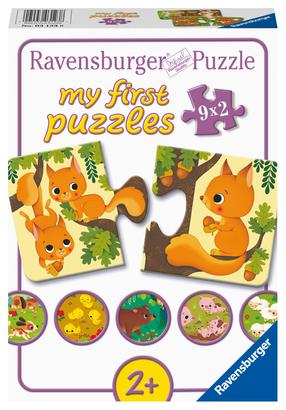 Dėlionė Ravensburger My First Puzzle 10831019, 23.2 cm x 16.6 cm, 18 vnt., įvairių spalvų