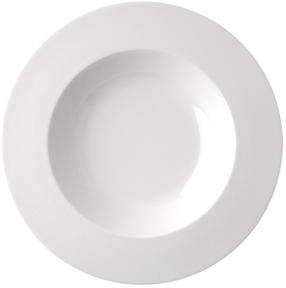 Gili lėkštė sriubos RAK Fine Dine, Ø 23 cm, balta sp.