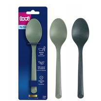 Šaukštelis Lovi Soup Spoons Pistachio, 6+ mėn., natūralios biologinės medžiagos, žalia sp.