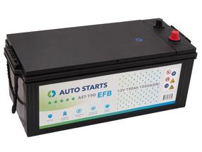 Аккумулятор Auto Starts AST-190, 12 В, 190 Ач, 1050 а