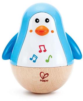 Izglītojošās rotaļlieta Hape Penguin, 12.4 cm, zila krās.
