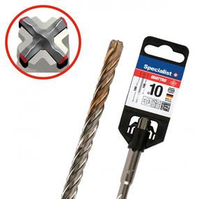 Puur Specialist+ Quattro 19/3-10100, kipskartong/betoon/plaadid, sds plus, 10 mm x 16 cm
