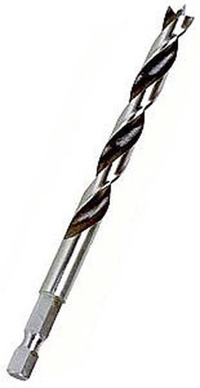 Grąžtas Makita, medienai, šešiakampis, 6 mm x 11 cm