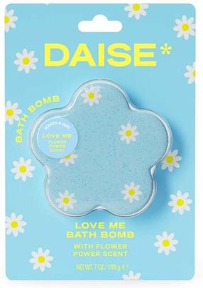 Vonios bomba Daise Love Me Flower Power, 85 g, mėlyna sp.