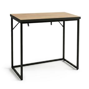 Konsolinis staliukas Akord Origo, juoda sp./craft oak, 35 cm x 90 cm x 75 cm