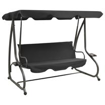 Lauko sūpynės VLX Swing Bench, antracito sp., 125 cm x 232 cm x 170 cm
