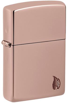 Šķiltava Zippo Armor Flame Design 46401, zeltrozā krās.
