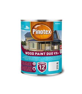 Puitfassaadide värvid Pinotex Wood Paint Vx+, valge v., 1 l