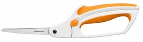 Käärid Fiskars EasyAction, käärid, valge v./oranž v.