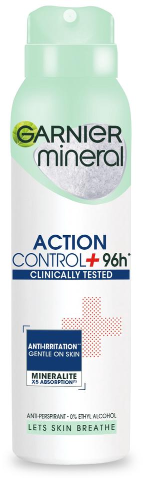 Ķermeņa dezodorants Garnier Mineral Action Control + Clinically Tested 96h, 150 ml