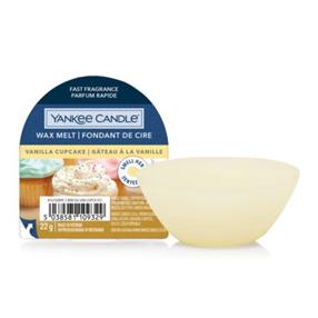 Vaškas, aromatinė Yankee Candle Vanilla Cupcake, 8 h, 22 g, balta sp.