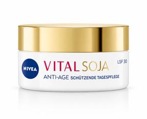 Sejas krēms Nivea Vital Soja, 50 ml, SPF 30